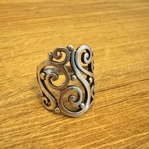 JAMES AVERY Retired Sterling Silver SORRENTO Ring Size 6.5